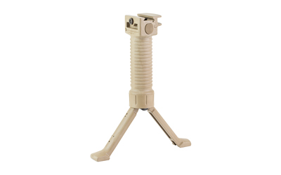 Grip Pod GPS.02 Bipod Fits Picatinny Cam Lever Attachment Tan 5.75"-8.25" - View 5