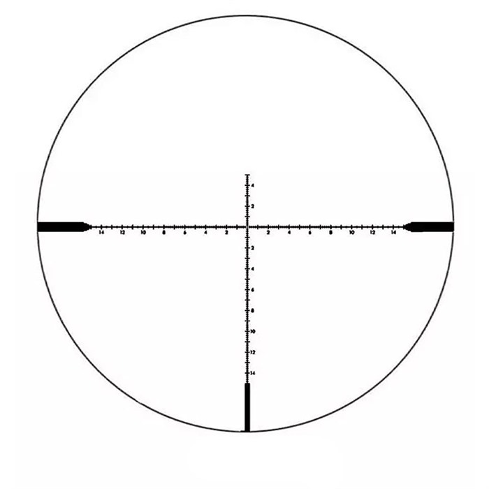 Sig Sauer SOW63116 Whiskey 6 MRAD Black Adjustable Scope - View 2
