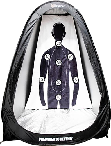 Byrna Technologies BM68724 Life-Size Black Pop-Open Tent 66x42x42 In - View 2