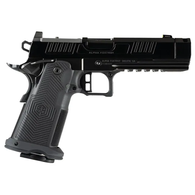 Alpha Foxtrot AF1911-Romulus 9mm 3.5" Threaded Polished DLC - View 2