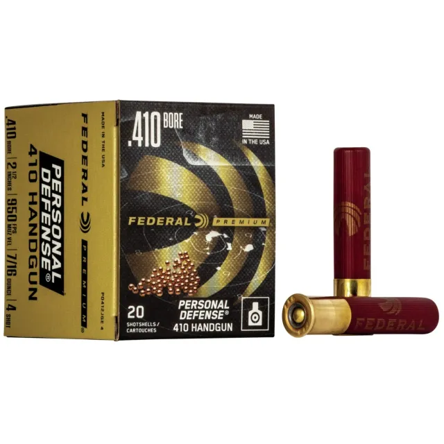 Federal PD412JGE4 410 Gauge 2.5 in 4 Shot 7/16 oz 950 fps 20 Rounds - View 2