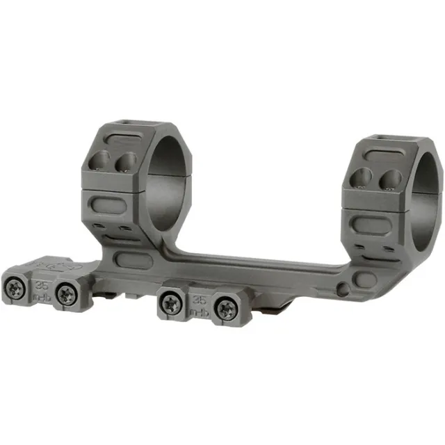 Midwest Industries MK2 Optic Mount High Fits 34MM Anodized Finish Black - View 2
