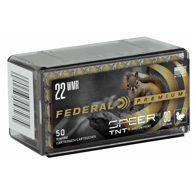 Federal P765 22 WMR 30 Grain Hollow Point 50 Rounds Brass Casing - View 2