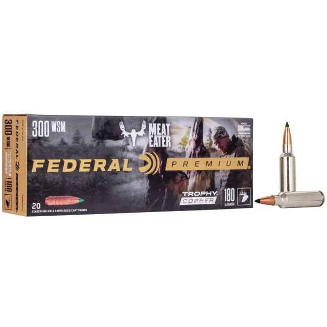 Federal Ammunition Vital-Shok 300 WSM 180GR Copper 20RD/BX - View 2