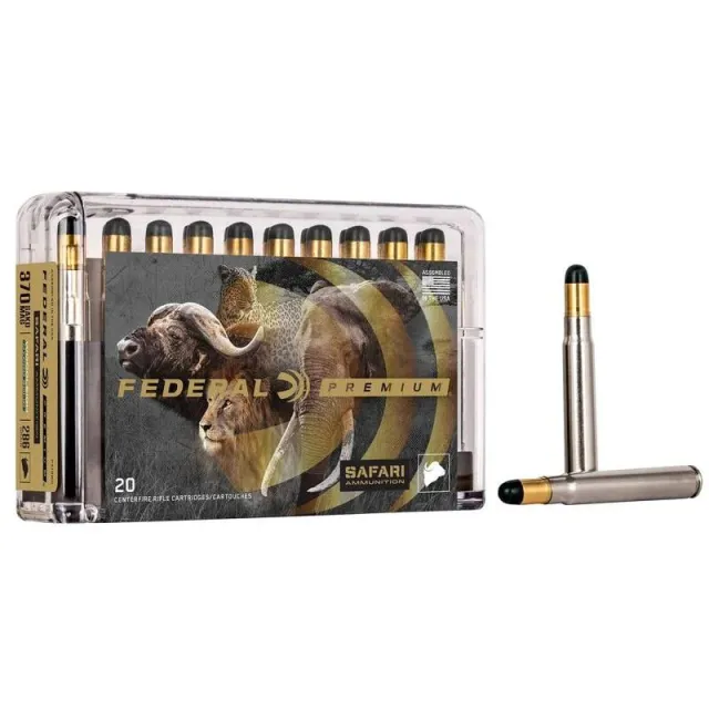 Federal Premium Ammunition Cape-Shok .370 Sako Mag 286gr WHS - View 2