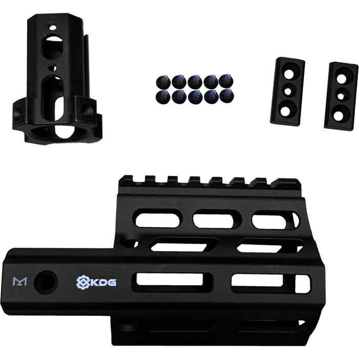 Kinetic Development Group SRX3 MK2 3" Stribog Rail Extension Black - View 3