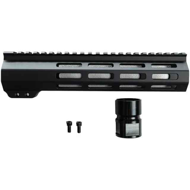OH OH-HG02 M-LOK Handguard 10 In Lightweight Aluminum Black - View 3