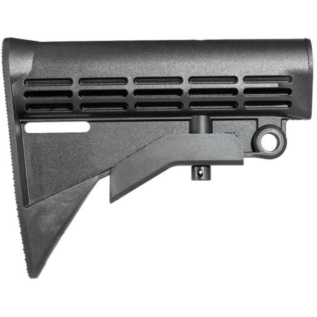 OH-BS01 Mil-Spec 6 Position Buttstock Black Adjustable AR-15 - View 3