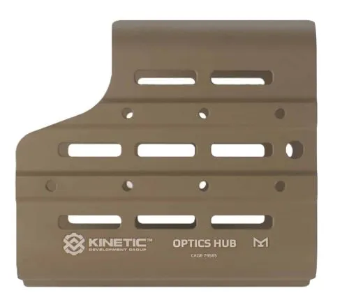 Kinetic Development Group MSH5-110 Optics Hub Spotting Scope Case FDE - View 2
