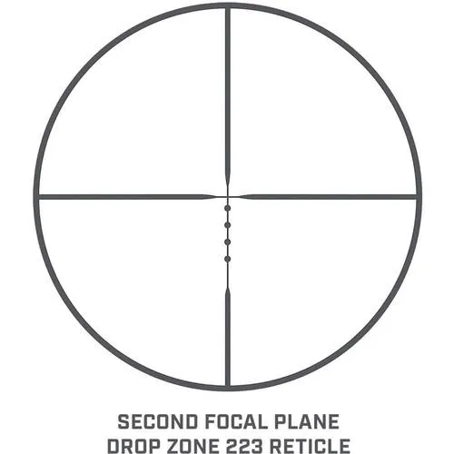 Bushnell AR71424 Optics Matte Black 1-4x24mm 30mm Tube DZ-223 Reticle - View 2