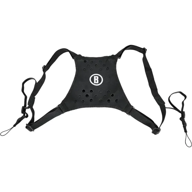Bushnell Binocular Harness BASFHARN Lightweight Breathable Adjustable Black Mesh Quick Release - View 2