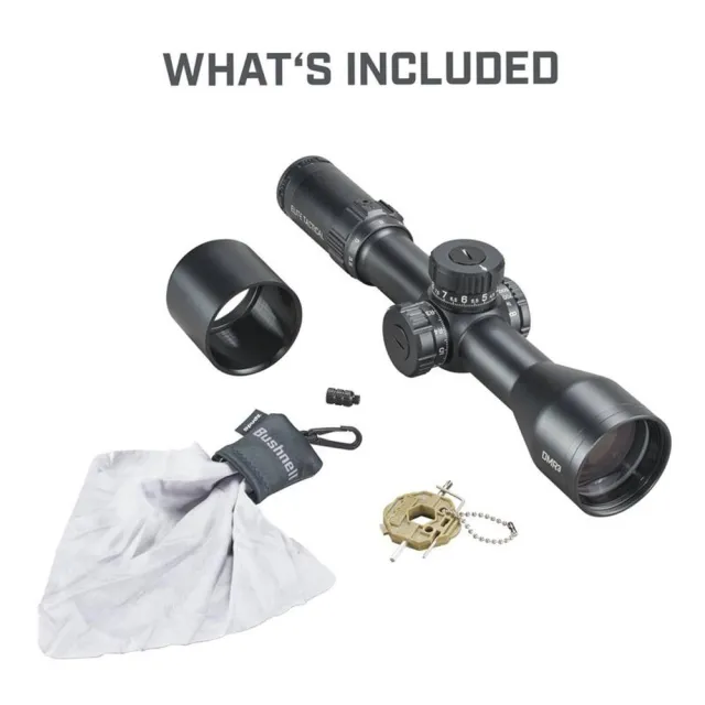 Bushnell Elite Tactical DMR3 Rifle Scope 3.5-21x50mm 34mm FFP G4P Black - View 2