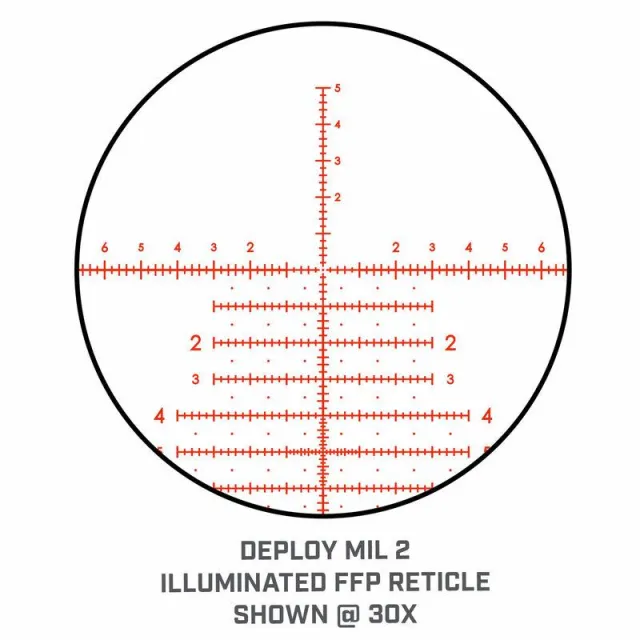 Bushnell Match Pro ED MP53056DMI 56mm First Focal Plane MRAD Black - View 2