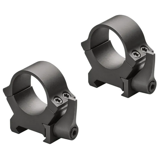 Leupold QRW2 34mm Med Steel 2-Piece Ring Matte Black 177273 - View 2