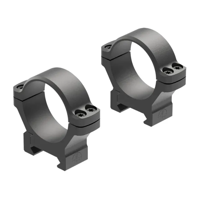 Leupold BackCountry 34mm Med Rings Matte Black Aluminum Picatinny/Weaver Mount - View 2