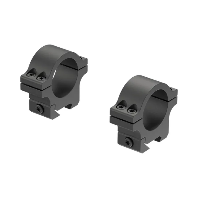 Leupold 184794 Open Range Rimfire Rings 1" Medium 11mm/3/8" Matte Aluminum - View 2