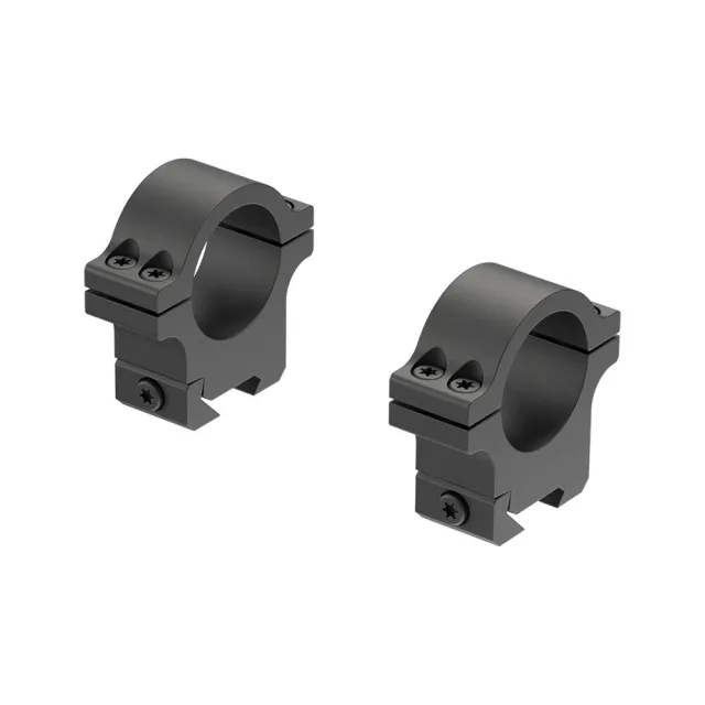 Leupold 184797 Open Range Rimfire Rings 1" High 11mm/3/8" Matte Aluminum - View 2