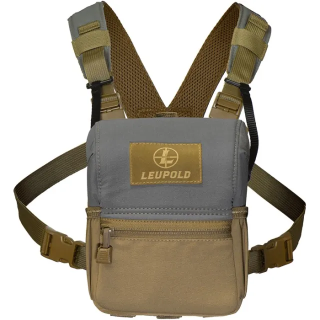 Leupold & Stevens 185628 Enclosed Binocular Harness Magnetic Tan/Gray - View 2