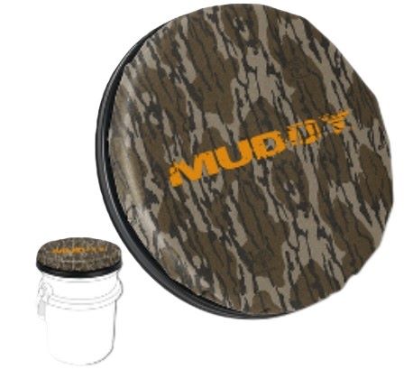 Muddy Outdoors Swivel Seat for 5 Gal Bucket Rotating Top - View 2
