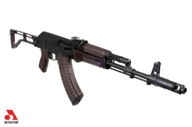 Arsenal SAM7SF-54 7.62x39 16.3In Plum Side Folding Stock - View 2