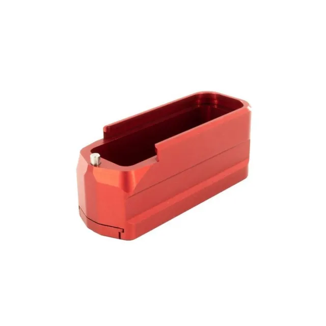 Shield Arms SA-ME-PMAG5-RED PMAG Gen 3 +5 Extension, Red Aluminum - View 2