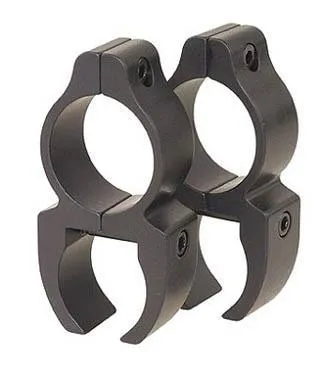 Leupold Rifleman 1" Aluminum See-Through Scope Ring Matte Black - View 2