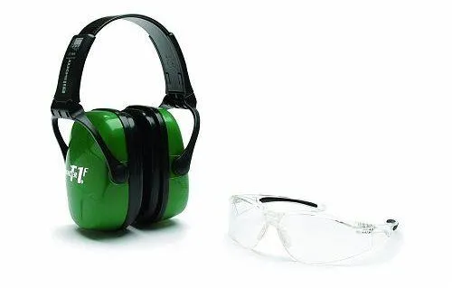 Howard Leight Shooting Combo Kit 25 NRR Green/Black R01761 - View 2
