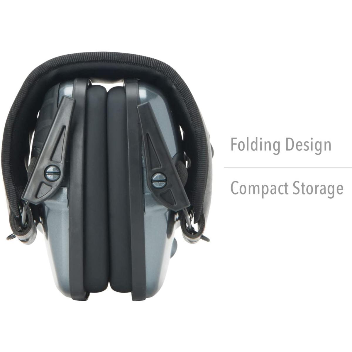 Howard Leight Impact Sport 22dB Gray/Black Small Over the Head R02532 - View 2