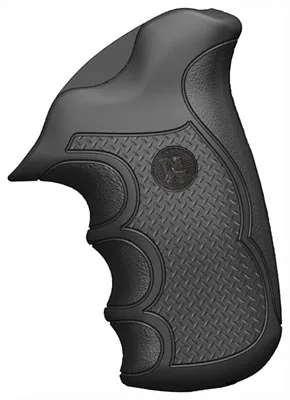 Pachmayr 02482 Diamond Pro Ergonomic Pistol Grip Ruger Black ABS Polymer - View 2