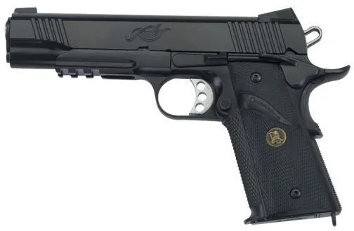 Pachmayr Signature Grip Wraparound Checkered Black Rubber for Colt MK IV Series 80 Delta Elite - View 2