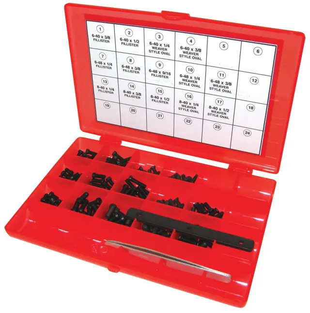 Lyman 03058 Hex Head Screw Kit 142 Pieces Hardened Steel Universal Handle - View 2
