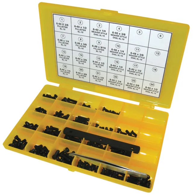 Pachmayr 3061 Master Gunsmith Screw Kit 6 Lobe T10 T15 - View 2