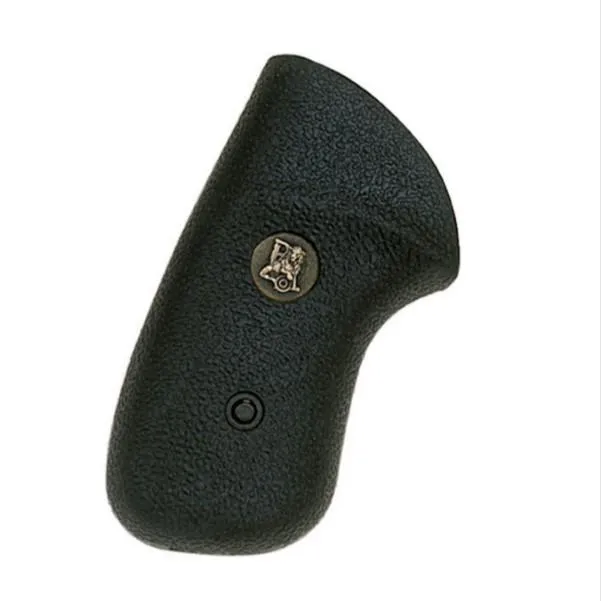 Pachmayr 03270 Grip S&W K/L Frame Round Butt Rubber Black Non-Slip - View 2