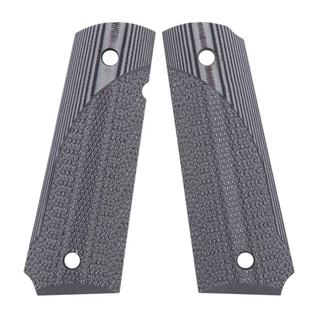 Pachmayr Tactical Grip Checkered Black & Gray G10 Panels for 1911 - View 2