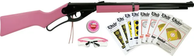 Daisy Lever Action Carbine Shooting Fun Starter Kit Pink 994999-403 - View 2