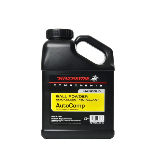 Winchester Autocomp 8 lb - Fine Burning Speed for 38 Super, 9mm, 45ACP, and 40S&W Race Guns - View 2