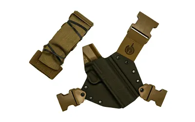 Gunfighters Inc Kenai Holster 1911 5 In Right Hand Kydex Gray Coyote - View 2