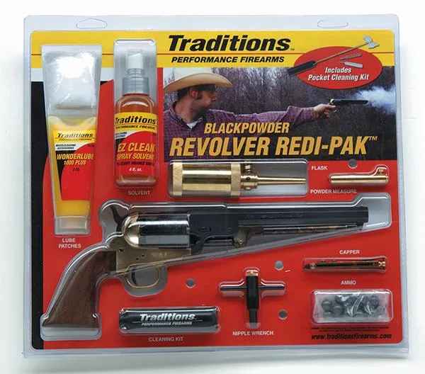 Traditions Performance Firearms 1851 Navy 44 Caliber 7.38 In 6 Round" - View 2