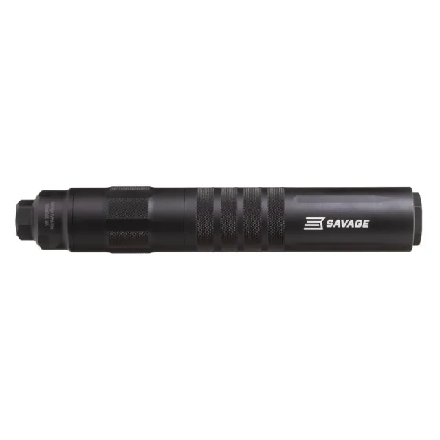 Savage AccuCan AC338 .338 Lapua Mag 5/8x24 Black Suppressor (11702) - View 2