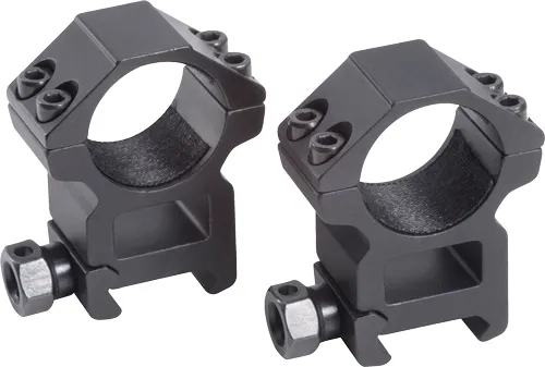 Traditions A764M Tactical Rings AR Platform Medium 30mm Tube Matte Black - View 2