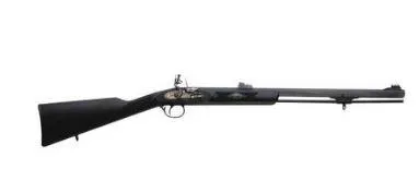 Traditions Deerhunter .50 Flintlock Rifle Black Synthetic - View 2