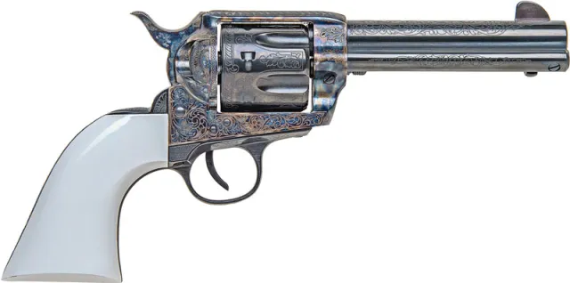 Traditions 1873 Froniter .45 Long Colt 4.75 In 6rd Blued/Case-Hardened - View 2
