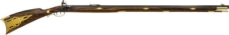 Traditions Pennsylvania Rifle R2090C .50 Cal 33.5 In Flintlock Blued - View 2