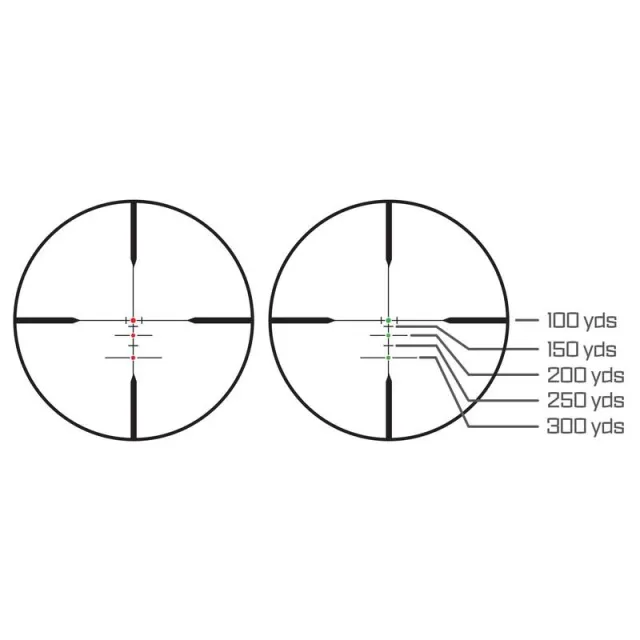 Traditions A11350LIR Hunter Series Scope 3-9x40MM 350 Legend Matte Finish BDC - View 2