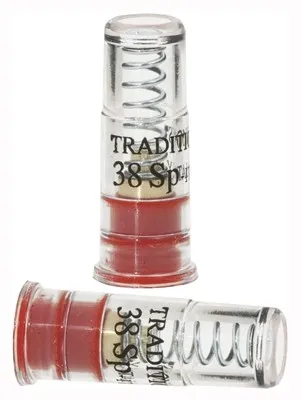 Traditions Performance Firearms 38 Special Plastic Snap Caps 6 Pack ASC38 - View 2