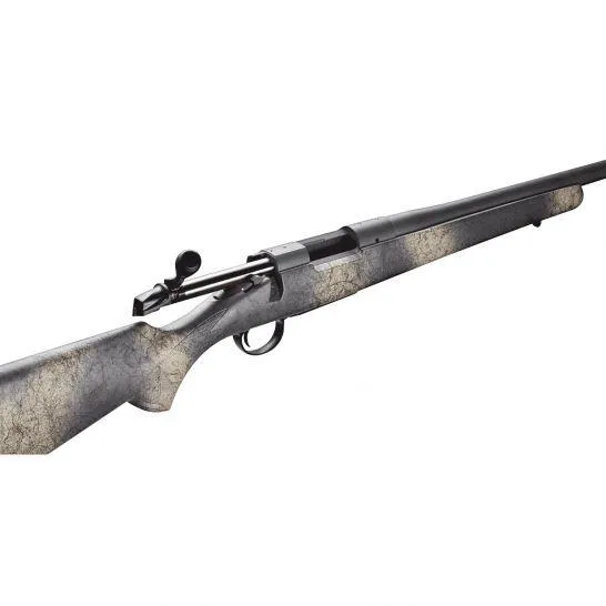 Bergara B14LM518 B-14 Wilderness Ridge 300 PRC 2+1 24" Threaded Barrel Sniper Gray Cerakote Woodland Camo Stock - View 2