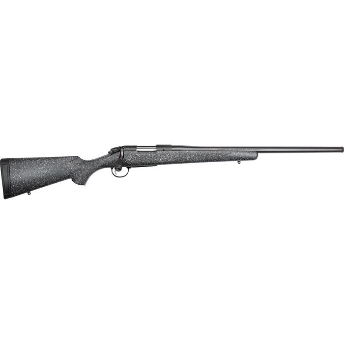 Bergara B14S507C B-14 Ridge 7mm-08 Rem 4+1 22" Threaded Barrel, Graphite Black Cerakote, Gray Speckled Black Stock - View 2