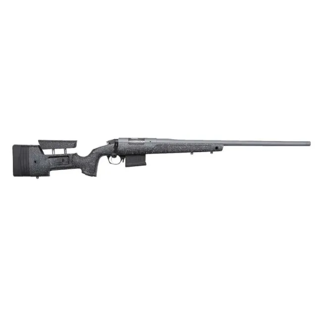Bergara Premier HMR Pro 6.5 PRC 26 in Cerakote Gray 5 Round Two-lug Action - View 2