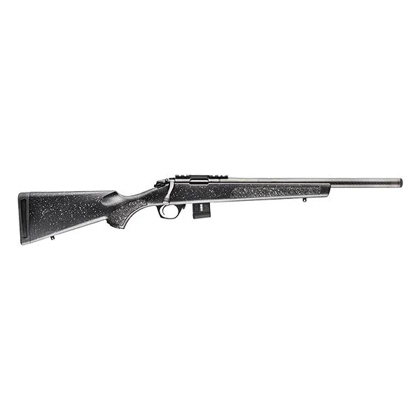 Bergara BMR002 BMR 22 LR 5+1 18" Carbon Fiber Threaded Barrel, Matte Blued, Tactical Gray Speckled Black Stock - View 2