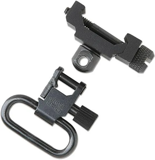 Uncle Mike's 14050 Super Swivel Steel Blued Finish 1" Loop Size Quick Detach for Picatinny & Weaver - View 2